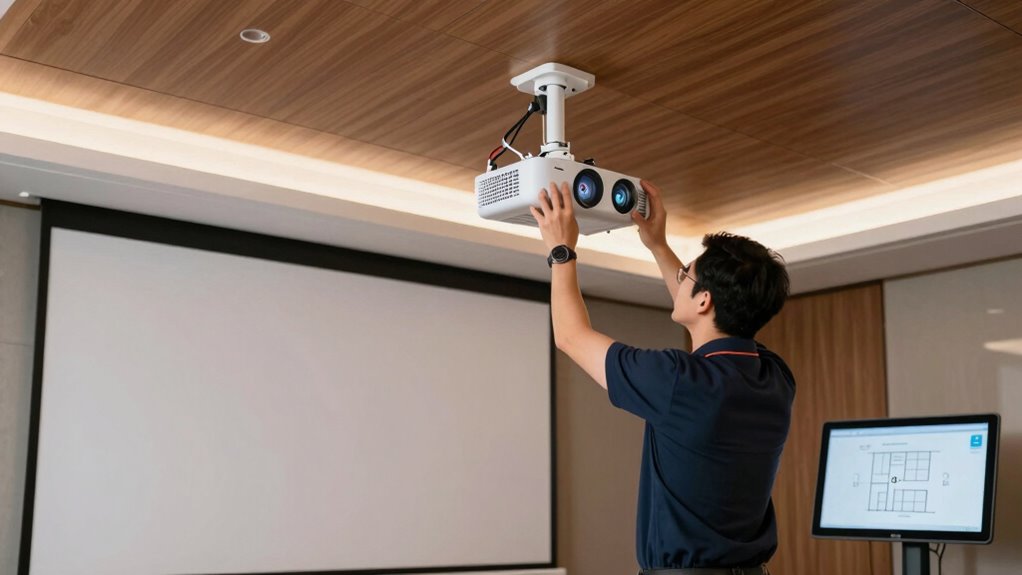 ensure easy projector maintenance