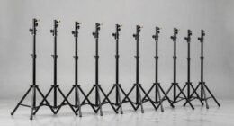 heavy duty microphone tripods