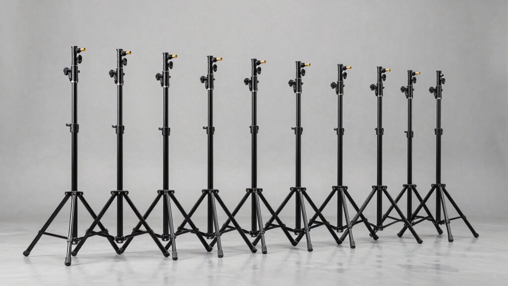 heavy duty microphone tripods