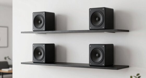 heavy duty speaker shelves