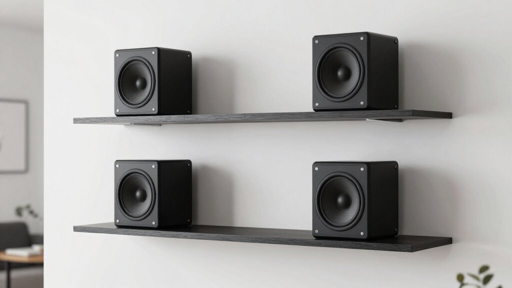 heavy duty speaker shelves