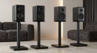 heavy duty surround speaker stands