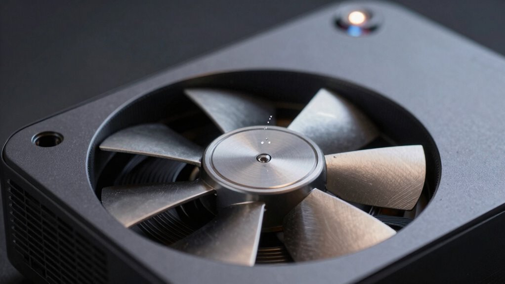 identify projector noise sources