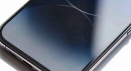 inspect screen for blemishes