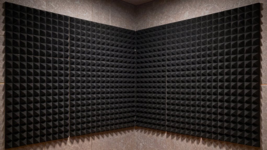 large room corner absorption