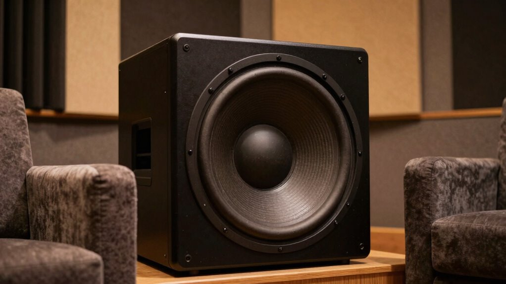 large subwoofers cause sound distortion