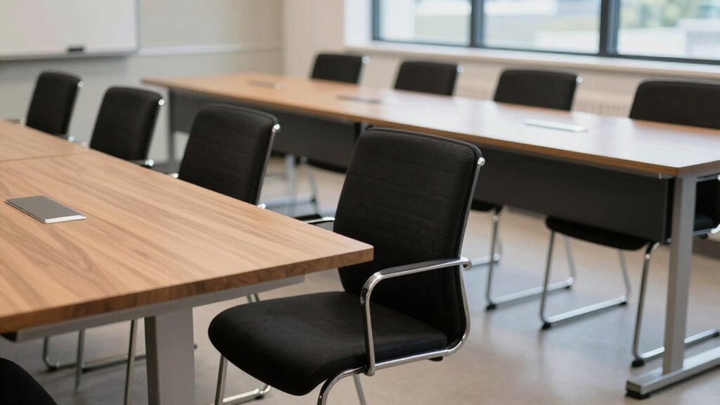 maintain ergonomic seating distance