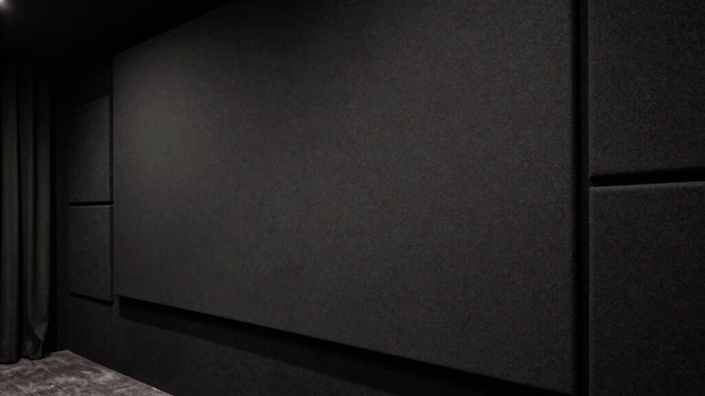 minimize side wall reflections