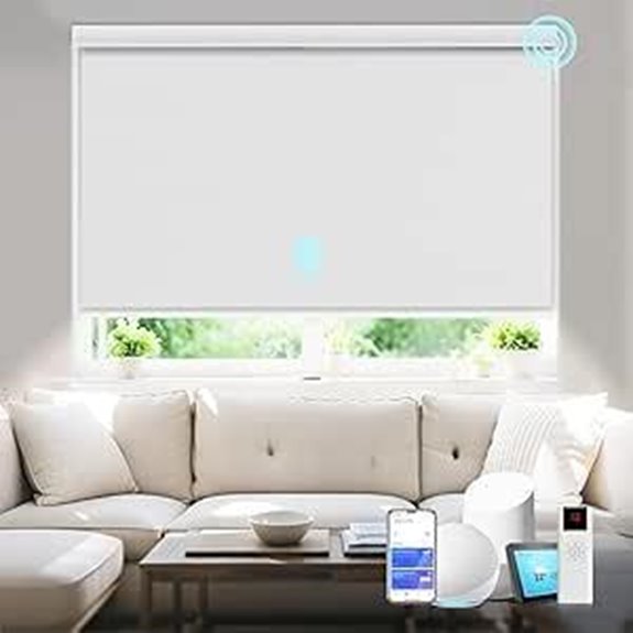 motorized blackout window blinds