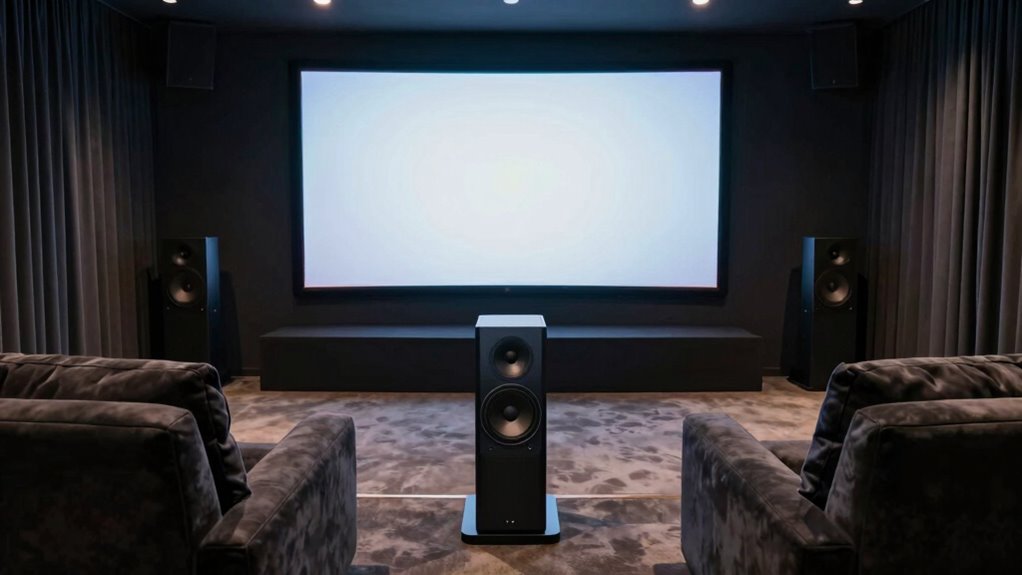 optimal center channel placement