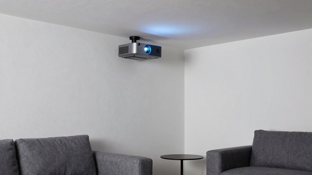 optimal projector placement for small spaces