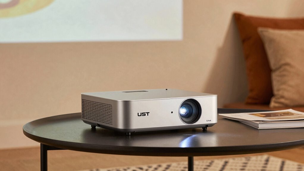 optimal projector wall placement