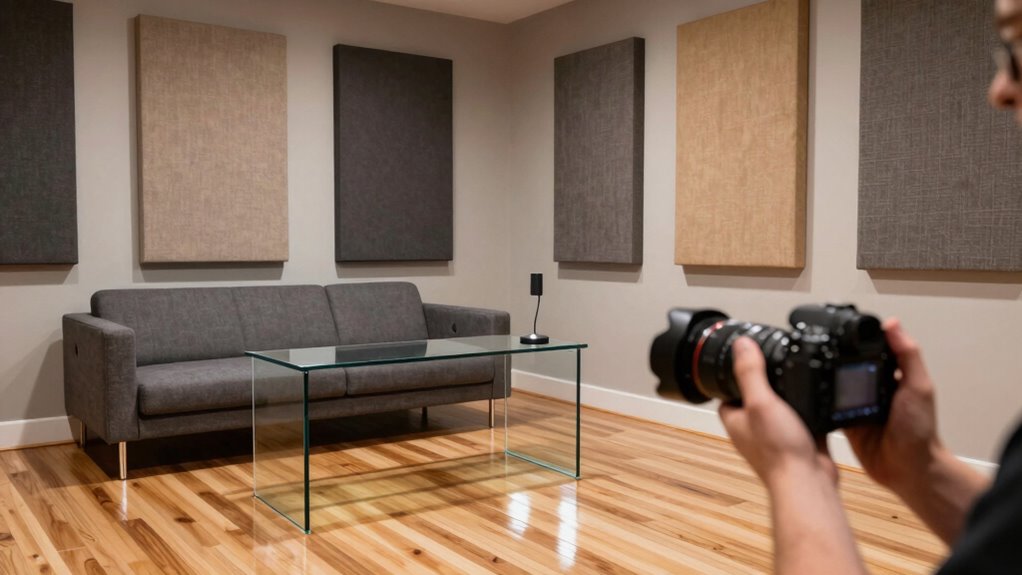 optimize room shape and textiles