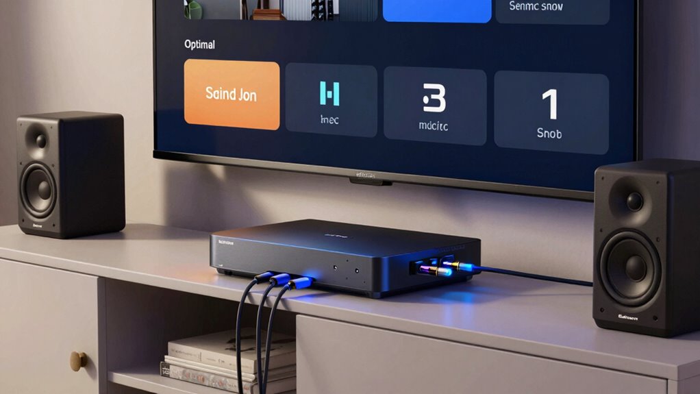 optimize sound system placement