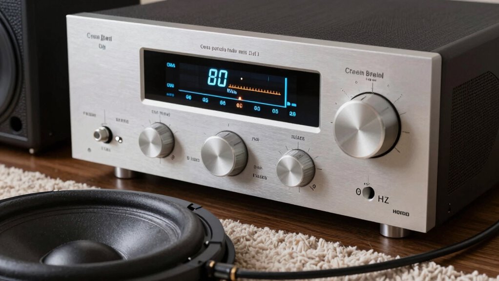 optimize subwoofer crossover settings