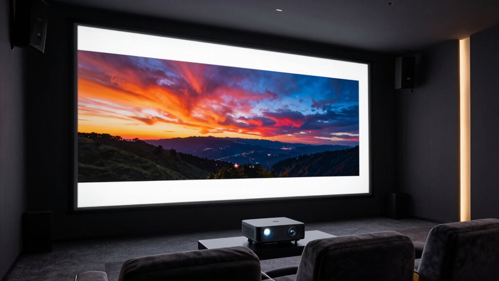 optimizing home cinema projection