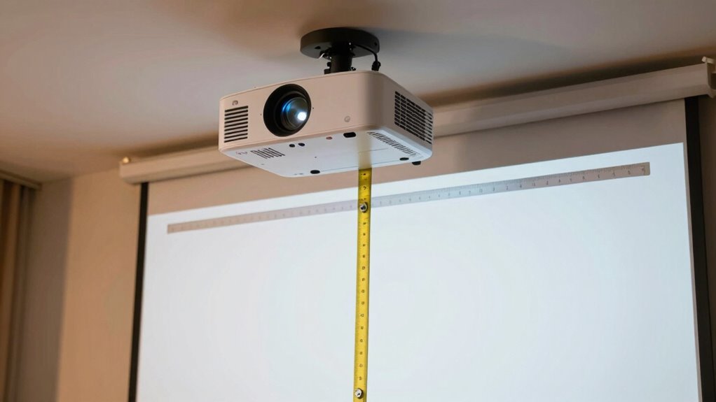 optimizing projector placement and image