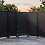 outdoor projection privacy screens