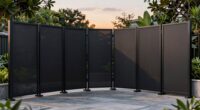 outdoor projection privacy screens