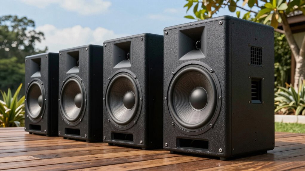outdoor weatherproof subwoofer considerations