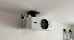 plan before mounting projector