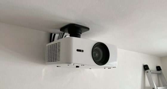 plan before mounting projector