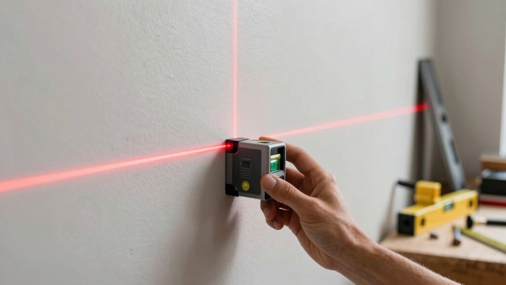precise level mounting measurements