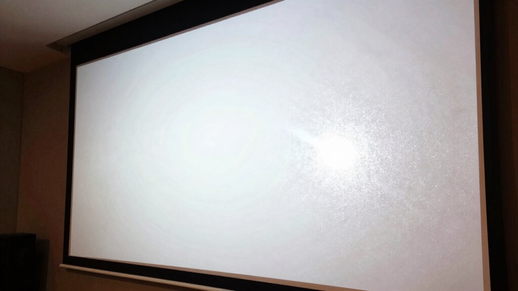 projection angles and ambient lighting