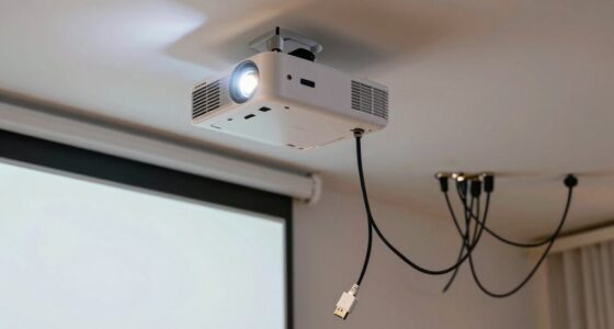 projector noise source identified