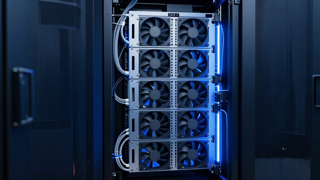 proper av rack cooling