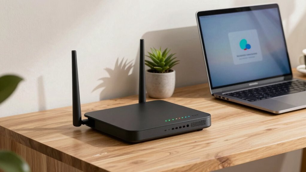 restart router update security