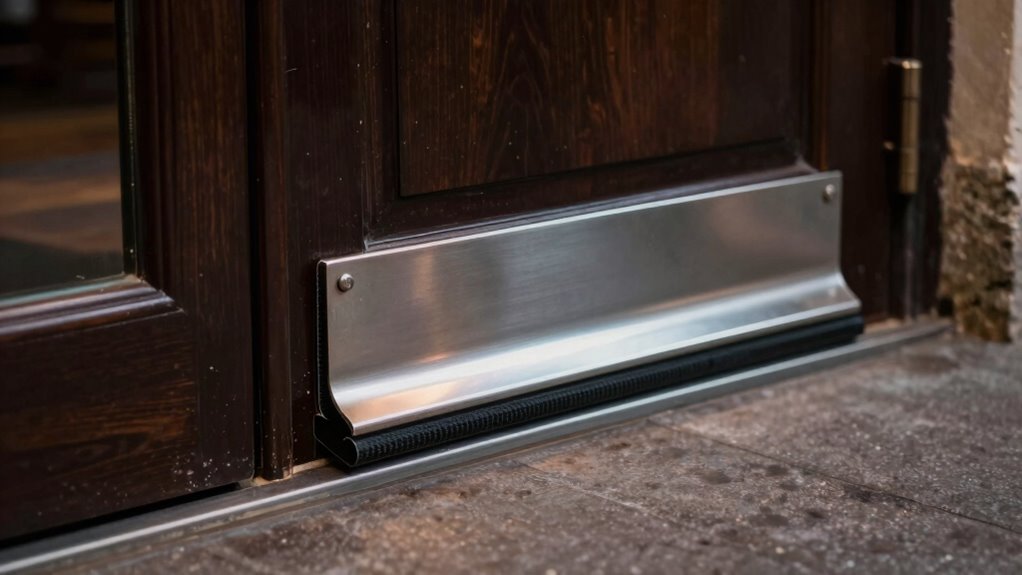 seal door bottom effectively