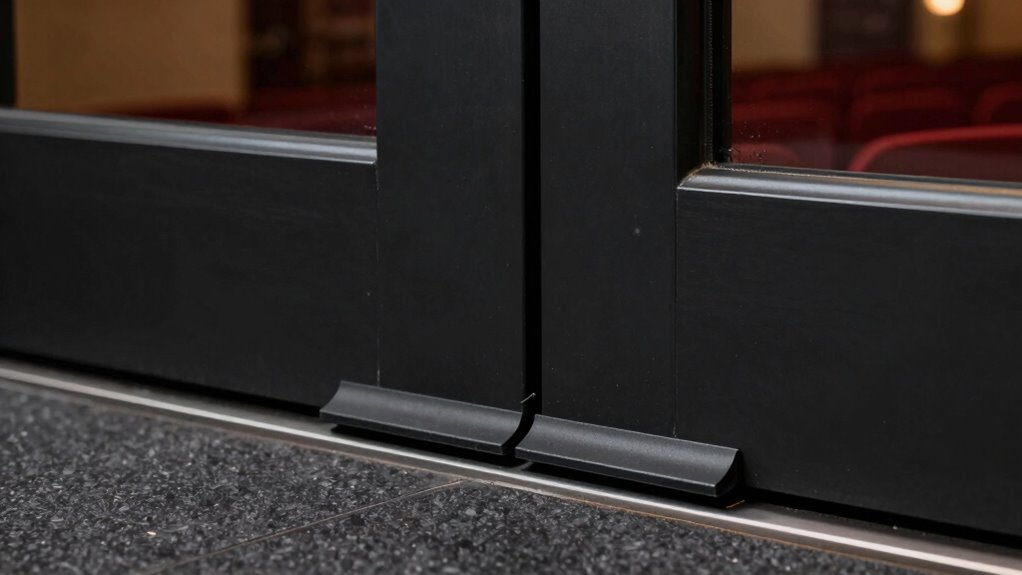 seal theater door gap