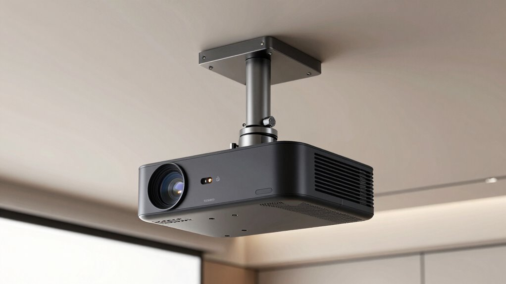 secure adjustable projector mounting