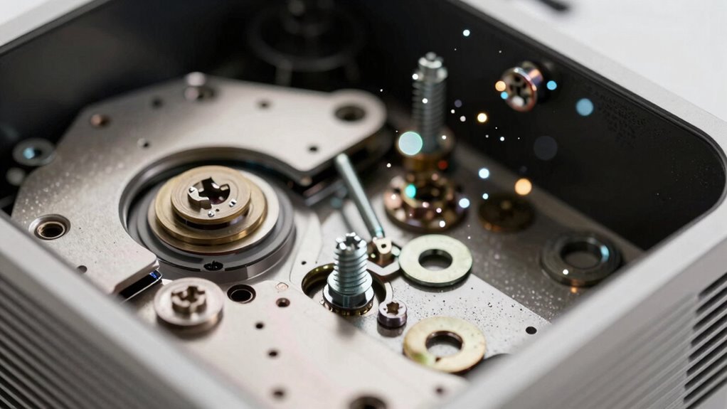 secure loose internal components