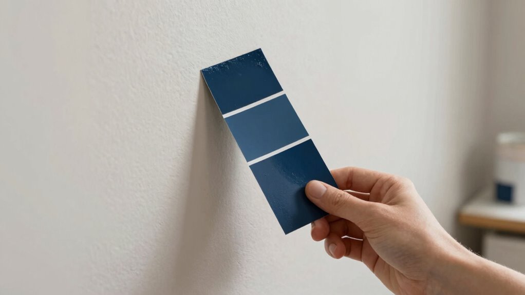 test paint color firsthand