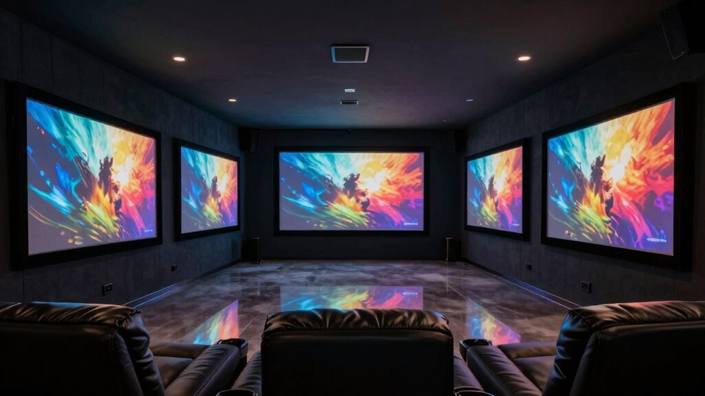 top 3d projector screens