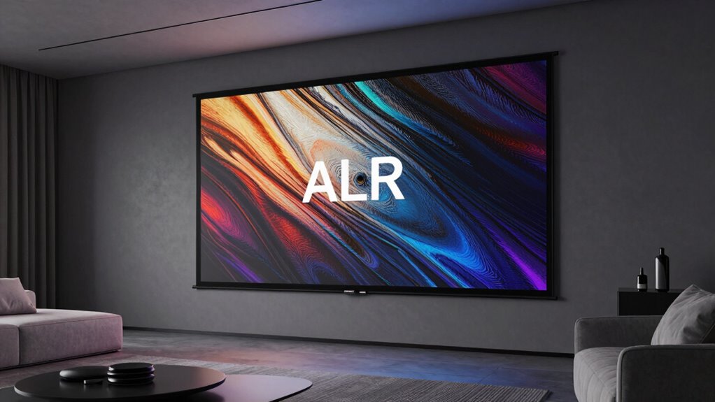 top alr projector screens