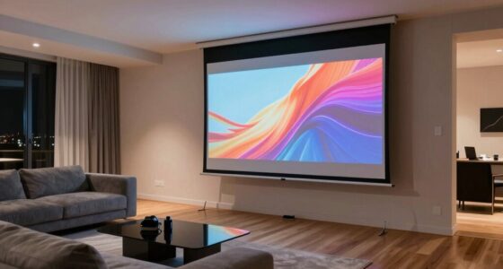 top apartment projector screens