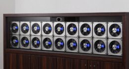 top av cabinet fans