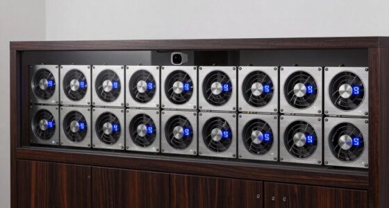 top av cabinet fans