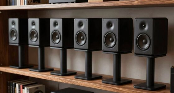 top bookshelf speaker stands