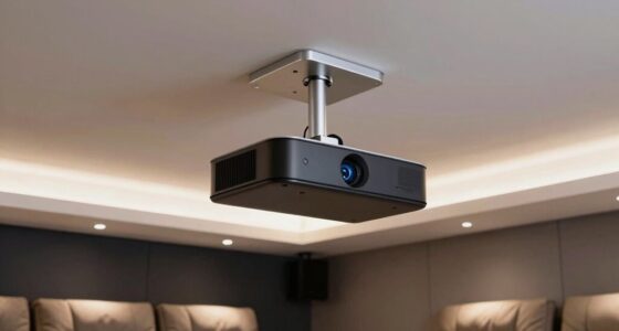 top ceiling projector lifts