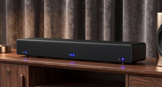 top center channel speakers