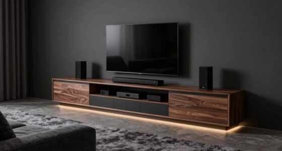 top large media consoles