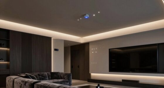 top media room sensors