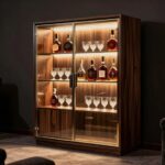 top mini bar cabinets
