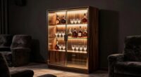 top mini bar cabinets
