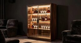 top mini bar cabinets