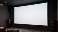 top motorized projection screens